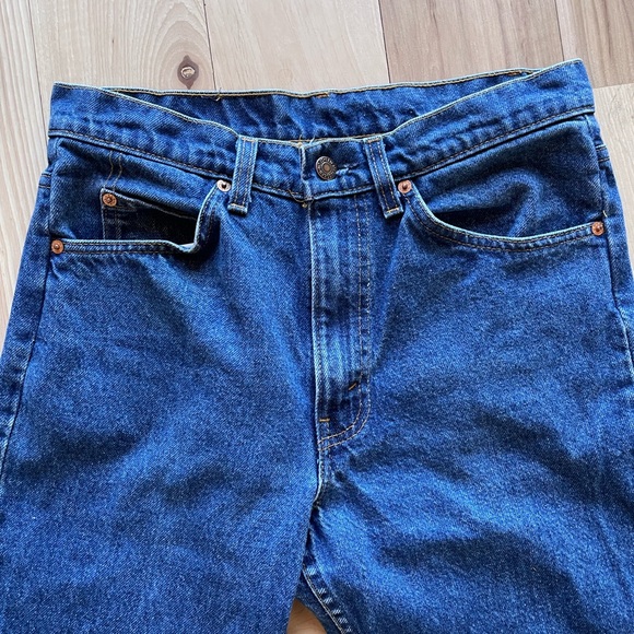 Vintage Levi’s orange tab 517 denim jeans. Free People - Picture 10 of 11